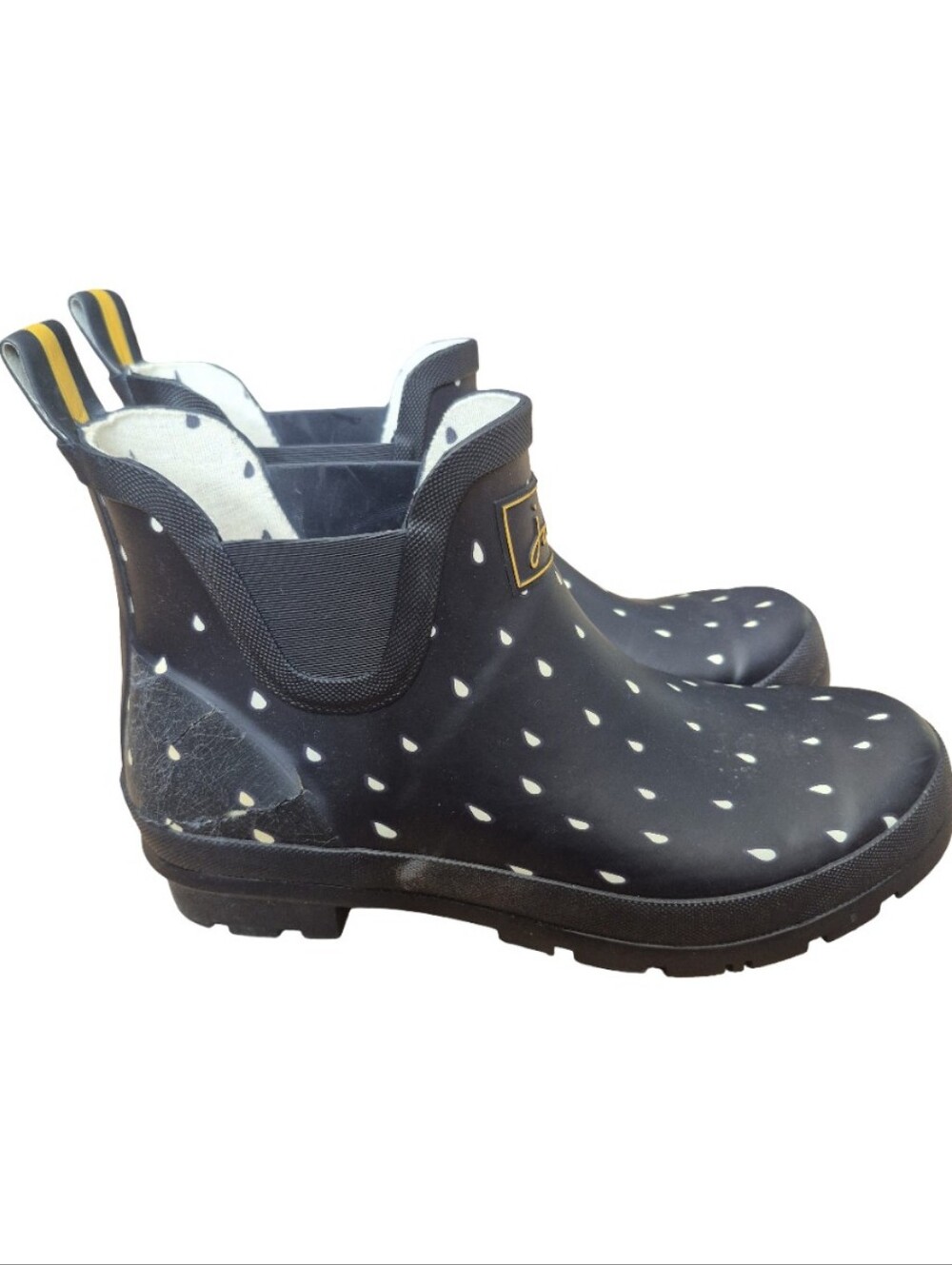 Joules Wellibob Rain Boots Womens Size 9